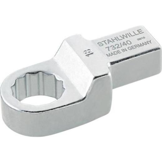 Ringeinsteckwerkzeug 732/40 41 SW 41mm 14x18mm CR-A-STA STAHLWILLE