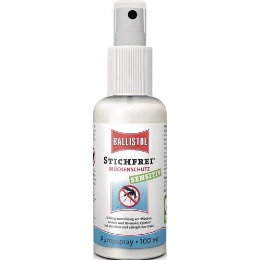 Mückenschutz Stichfrei® Sensitiv 100ml Pumpsprüher BALLISTOL | 12 Stück