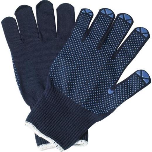 Handschuhe Isar Gr.9 blau EN 388 PSA II in.Baumwolle,auß.PA PROMAT | 12 Stück