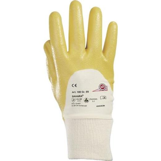 Handschuhe Sahara 100 Gr.8 gelb BW-Trikot m.Nitril EN 388 PSA II HONEYWELL | 10 Stück