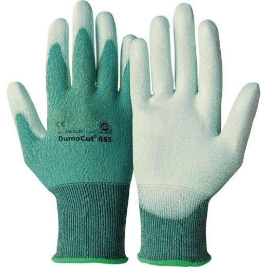 Schnittschutzhandschuhe DumoCut 655 Gr.9 grün-blau/weiß EN 388 PSA II 10 PA | 10 Stück