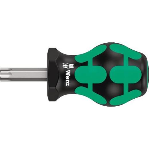 Schraubendreher 367 TORX® Stubby Gr.T 40 Klingen-L.25mm 2K-Griff Rundkl.WERA