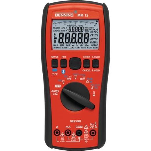 Multimeter MM 12 0,0001 V-1000 V AC/DC TRUE RMS BENNING