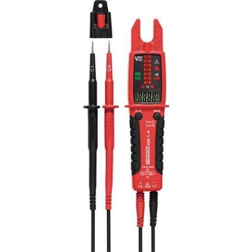 Stromzangenmultimeter CM 1-4 0,1 A-200 A AC CAT IV 600/III 1000 V BENNING