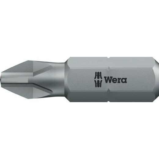 Bit 851/1 Z 1/4 Zoll PH 2 L.25mm WERA | 10 Stück