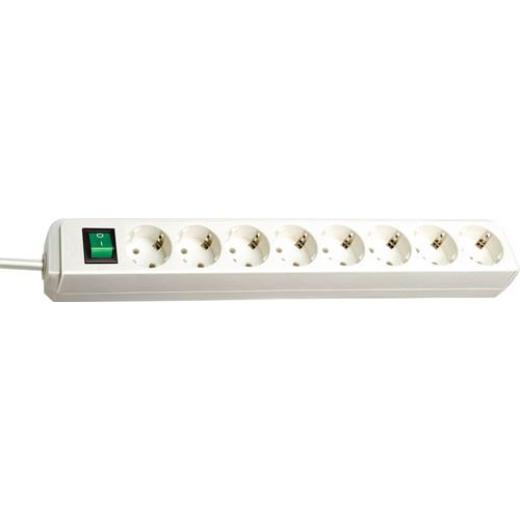 Steckdosenleiste Eco Line 16 A 250 V Steckd.8 3m H05VV-F 3x1,5 mm² BRENNENSTUHL