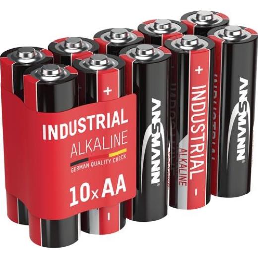 Batterie Industrial 1,5V AA Mignon 2700 mAh LR6 4006 10 St./Pk.ANSMANN | 10 Stück