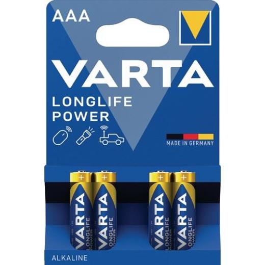 Batterie Longlife Power 1,5 V AAA-AM4-Micro 1240 mAh LR03 4903 4 St./Bl. | 10 Stück