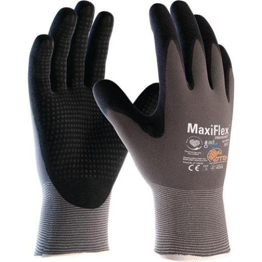 Handschuhe MaxiFlex Endurance with AD-APT 42-844 Gr.11 grau/schwarz | 12 Stück