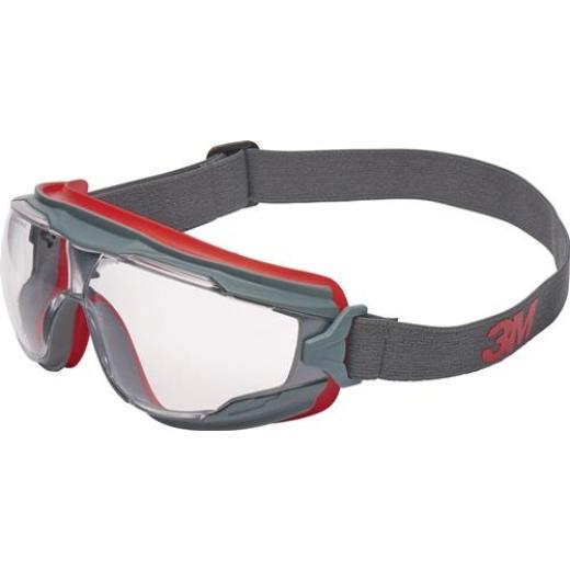 Vollsichtschutzbrille GoggleGear™ GG501V EN 166 Rahmen grau,Gläser klar PC 3M