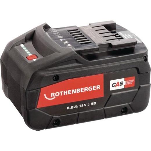 Akku CAS 18 V 8,0 Ah Li-HD Akku ROTHENBERGER