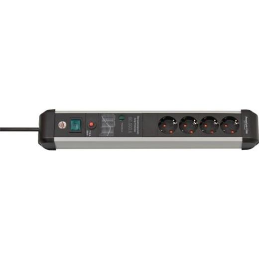 Steckdosenleiste Premium-Protect-Line 16 A 230 V schwarz/silber Steckd.4