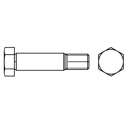 DIN 610 | Stahl 8.8 | M 24 x 70 mm | 10 Stück