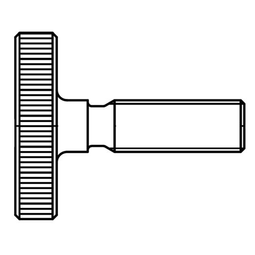 DIN 653 1.4305 | M 8 x 25 mm | rostfrei A1 | 10 Stück