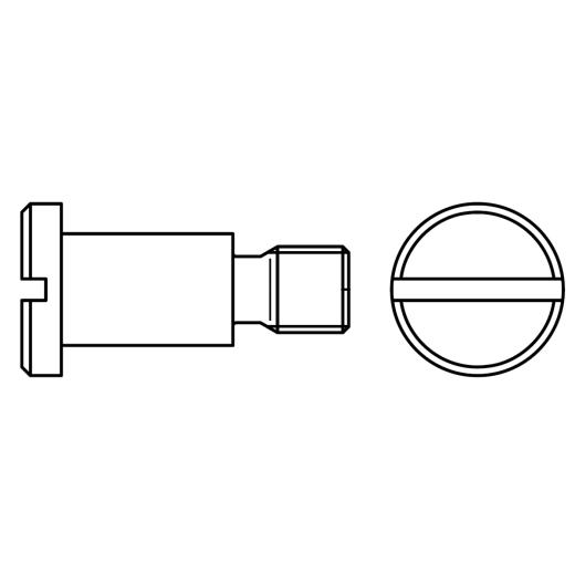 Flachkopfschrauben DIN 923 1.4305 | M 5 x 16 mm | Edelstahl A1 | 100 Stück