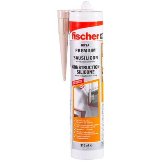 fischer Bausilicon DBSA 310 ml betongrau