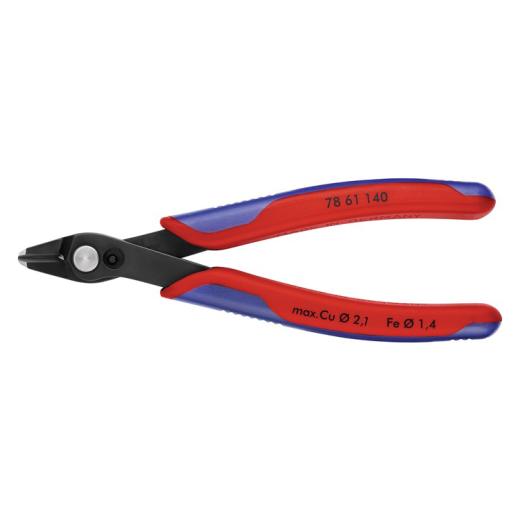 Elektronikseitenschneider Super-Knips® L.140mm Facette nein brün.KNIPEX