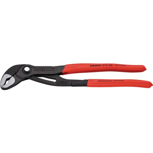 Wasserpumpenzange Cobra® L.300mm Spann-W.60mm pol.Ku.-Überzug KNIPEX