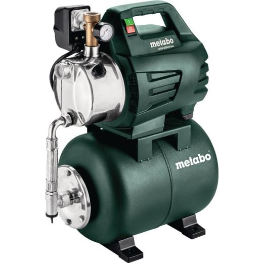 Hauswasserwerk HWW 4000/25 Inox 4000 l/h 45m 8m 1100 W STA 24l METABO