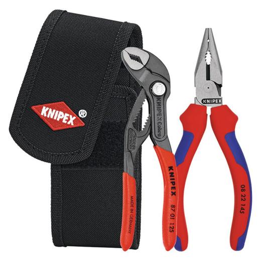 Zangensatz Minis Inh.2tlg.Gürteltasche KNIPEX