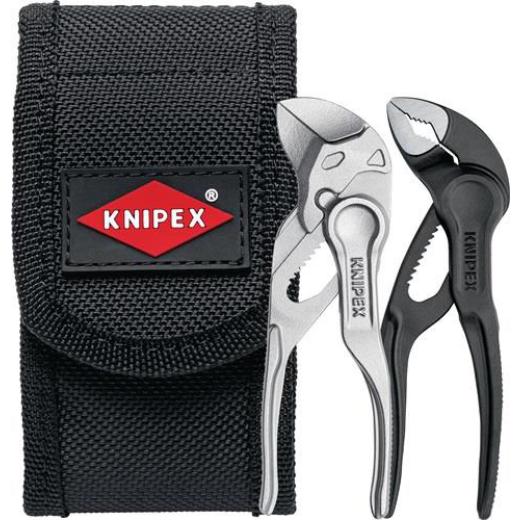 KNIPEX 00 20 72 V04 XS Mini-Zangenset XS in Werkzeuggürteltasche 2-teilig 110 mm