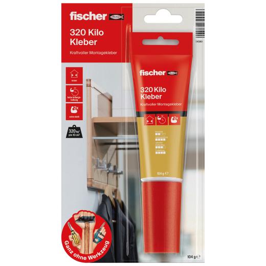 fischer 320 Kilo Kleber 80ml | 5 Stück