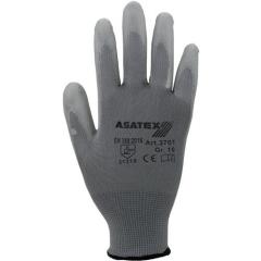 Handschuhe Gr.9 grau EN 388 PSA II Nyl.m.PU ASATEX | 12 Stück