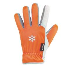 Handschuhe GROEDEN Gr.10 orange/silber-grau EN 388/EN 511 PSA II ELYSEE | 12 Stück