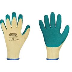 Handschuhe Specialgrip Gr.10 gelb/grün EN 388 PSA II STRONGHAND | 12 Stück