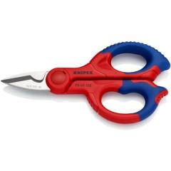 Elektriker-/Handwerkerschere L.155mm 2-K.-Hüllen KNIPEX