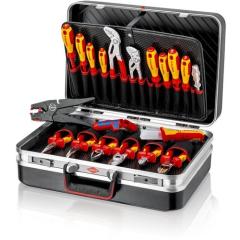 Werkzeugkoffer 20-tlg.Koffer a.ABS-Material Elektroinstallation KNIPEX