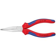 Langbeckzange Gesamt-L.160mm Kopf pol.halbrd.Mehrkomp.-Hüllen KNIPEX