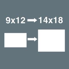 Einsteckadapter 7779/1 14x18mm 9x12mm CV-Stahl WERA