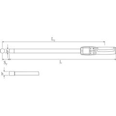 Drehwinkel-/Drehmomentschlüssel 714/10 10-100 Nm 9x12mm STAHLWILLE