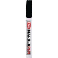 Permanentmarker MARKERPEN schwarz Strich-B.1-4,5mm Schreibspitze wasserfest CRC | 12 Stück