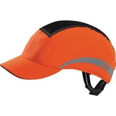 Anstoßkappe Airlite Pro 54-64cm neonorange Schirmlänge 5cm EN 812:2012 PRO FIT