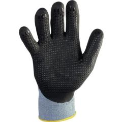 Handschuhe Flex N Gr.9 grau/schwarz EN 388 Kat.II PROMAT | 12 Stück