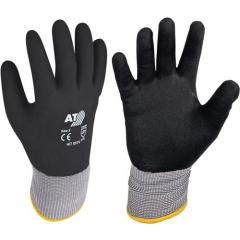 Handschuhe Hit Flex V Gr.10 schwarz/grau EN 388 PSA II ASATEX | 12 Stück