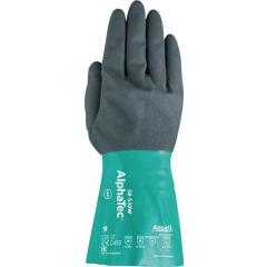 Chemiehandschuh Alpha-Tec 58-530W Gr.9 grün/grau EN 388,EN 374,EN 1149 Kat.III | 6 Stück