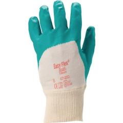 Handschuhe ActivArmr® 47-200 Gr.9 grün Interlock-Baumwolle m.Nitril | 12 Stück