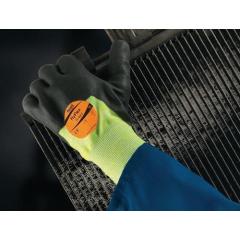 Handschuhe HyFlex® 11-427 Gr.10 grau/hellgelb EN 388,EN 407 | 12 Stück