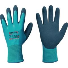 Handschuhe Aqua Guard Gr.9 blau EN 388 PSA II PA m.Latex/Latex OPTIFLEX