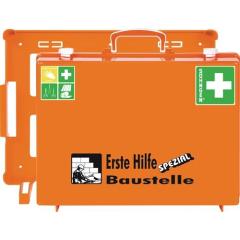 Erste Hilfe Koffer Beruf SPEZIAL Baustelle B400xH300xT150ca.mm orange SÖHNGEN