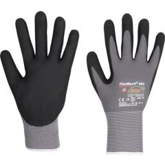 Handschuhe FlexMech 663 Gr.7 grau/schwarz Nylon/Elastan/Nitrilschaum 10 PA | 10 Stück