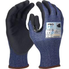 Schnittschutzhandschuhe Schnittstop Pro Gr.10 blau/schwarz EN 388 PSA II PRO FIT | 12 Stück