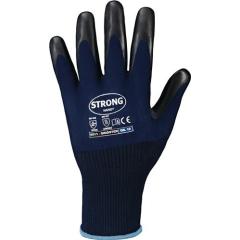 Handschuhe GRIDSTER Gr.10 dunkelblau/schwarz EN 388,EN 407 PSA II STRONGHAND | 12 Stück