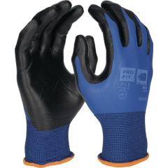 Handschuh SPIKE Gr.8 blau/schwarz EN 388/EN 407 PSA II PRO FIT | 12 Stück