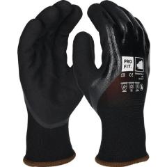 Kälteschutzhandschuh Double Tril Gr.9 schwarz/schwarz EN 388,EN 511,EN 407 | 6 Stück