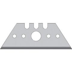 Trapezklinge L52xB18,7xS0,65mm m.Lochung 50 St./Spender PROMAT