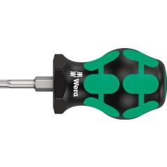 Schraubendreher 367 TORX® Stubby Gr.T 20 Klingen-L.25mm 2K-Griff Rundkl.WERA